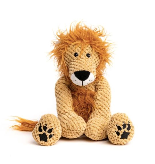 Fabdog Floppy Lion Plush Dog Toy