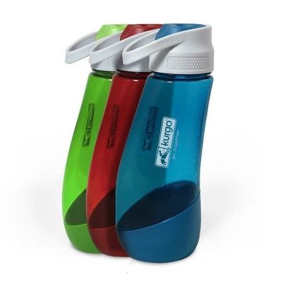 Kurgo Gourd Dog Water Bottle &amp; Bowl