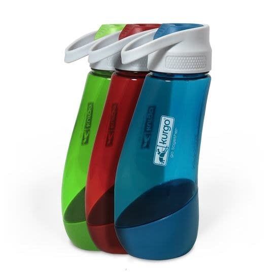 Kurgo Gourd Dog Water Bottle &amp; Bowl
