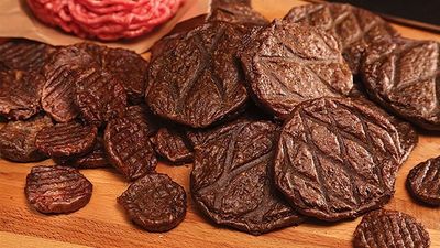 Happy Howie&#39;s Beef Burger Jerky Dog Treats Single