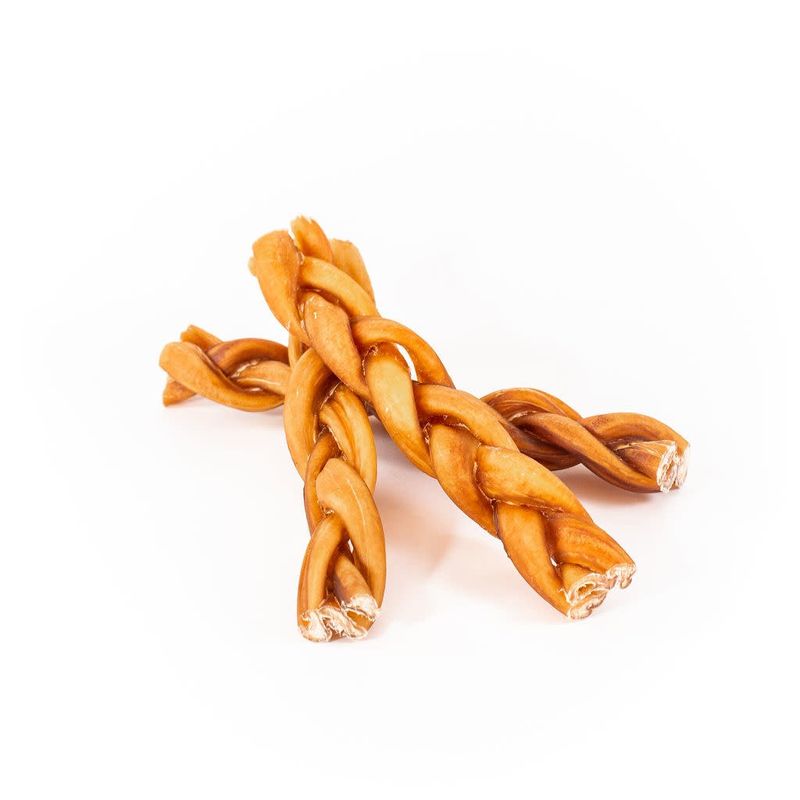Bully Bundles Bully Stick Braided Low-Odor Dog Chew
