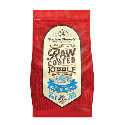 Stella &amp; Chewy&#39;s Raw Coated Kibble Wild-Caught Whitefish Recipe Dry Dog Food