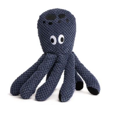 Fabdog Floppy Octopus Ink Plush Dog Toy