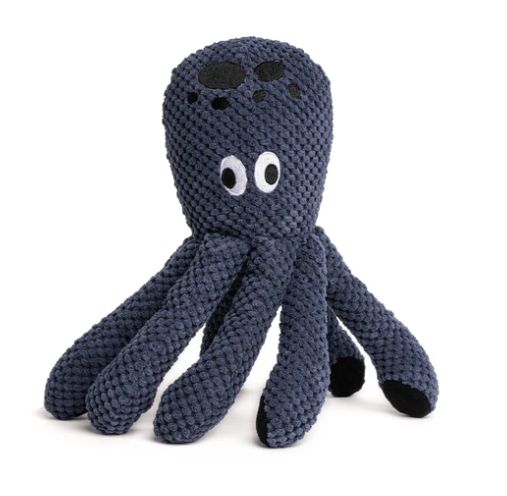 Fabdog Floppy Octopus Ink Plush Dog Toy