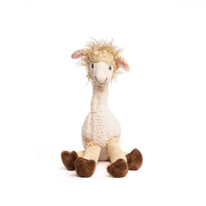 Fabdog Floppy Llama Plush Dog Toy