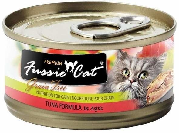 Fussie Cat Premium Grain-Free Tuna in Aspic Canned Wet Cat Food