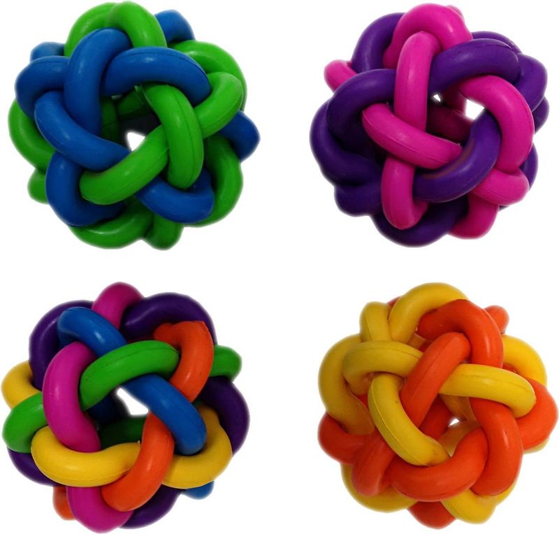 Multipet Nobbly Wobbly Cat Toy 1.75&quot;