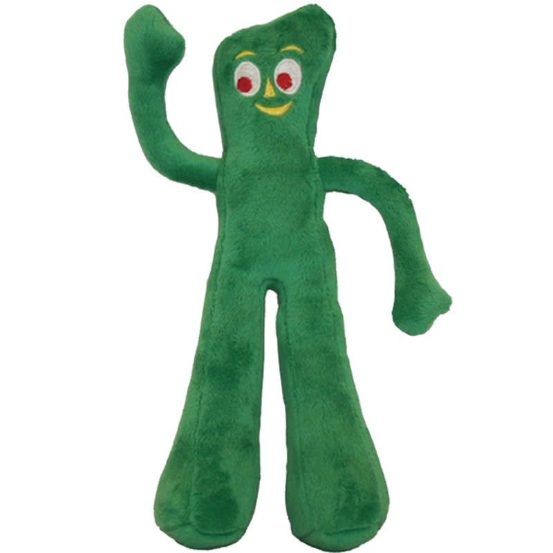 Multipet Gumby Plush Dog Toy 9"