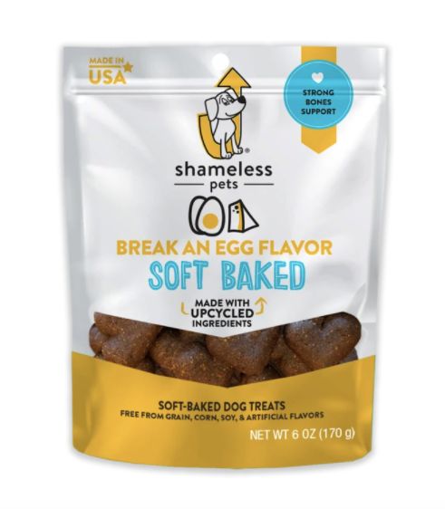 Shameless Pets Break An Egg Soft Baked Dog Treats 6-oz