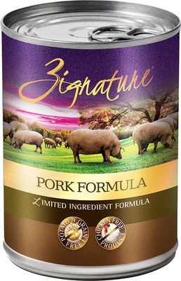 Zignature Limited Ingredient Pork Formula Canned Wet Dog Food 13-oz