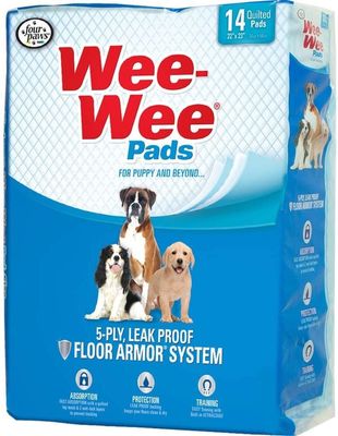 Four Paws Wee-Wee Pads for Puppies &amp; Dogs