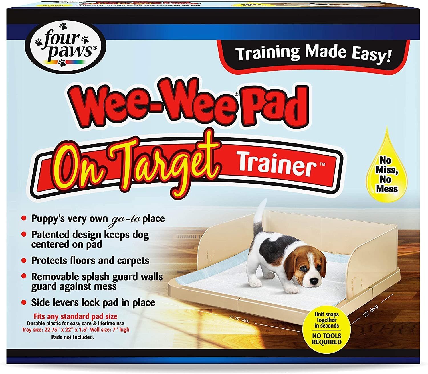 Four Paws Wee-Wee Pad On Target Trainer Plastic for Dogs