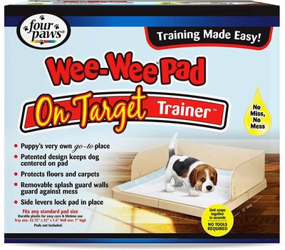 Four Paws Wee-Wee Pad On Target Trainer Plastic for Dogs