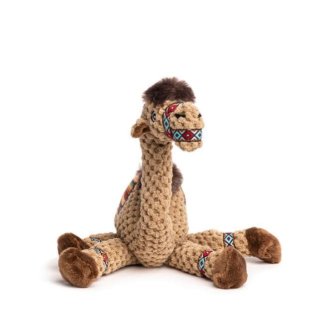 Fabdog Floppy Camel Plush Dog Toy