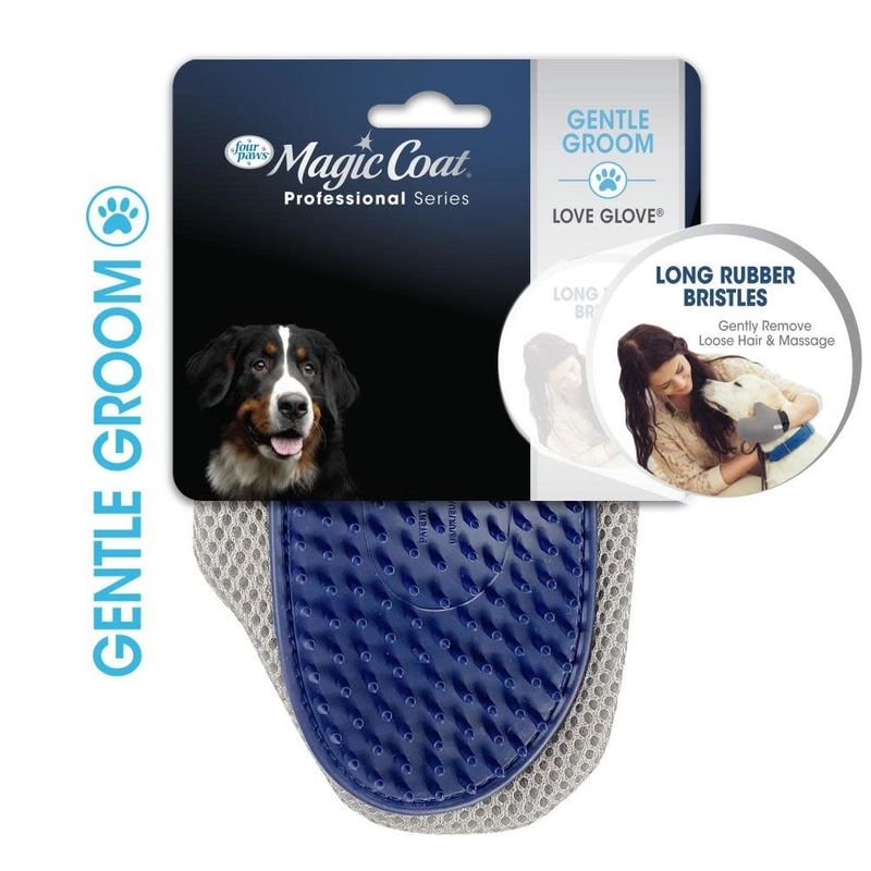 Four Paws Magic Coat Professional Series Love Glove Dog Grooming Glove
