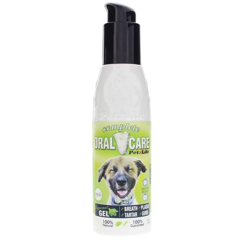 PetzLife Complete Oral Care Gel Peppermint 4-oz