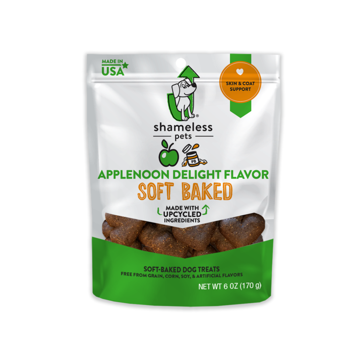 Shameless Pets Applenoon Delight Soft Baked Dog Treats 6-oz