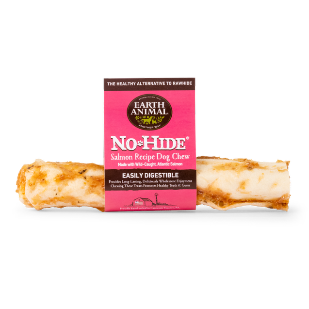 Earth Animal No-Hide Salmon Chew Medium Dog Treats