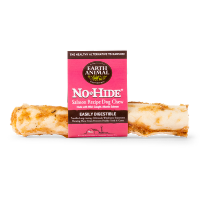Earth Animal No-Hide Salmon Chew Medium Dog Treats