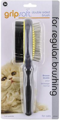 JW Pet GripSoft Cat Double Sided Brush