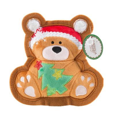 Haute Diggity Dog Wagnolia Bakery Christmas Bear Plush Dog Toy