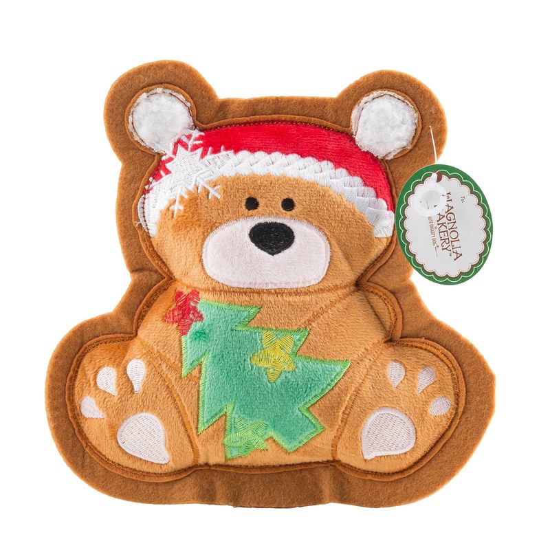 Haute Diggity Dog Wagnolia Bakery Christmas Bear Plush Dog Toy