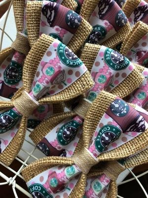 Dog Bow Ties Starbucks Dog Bow Tie Accessory, One-Size