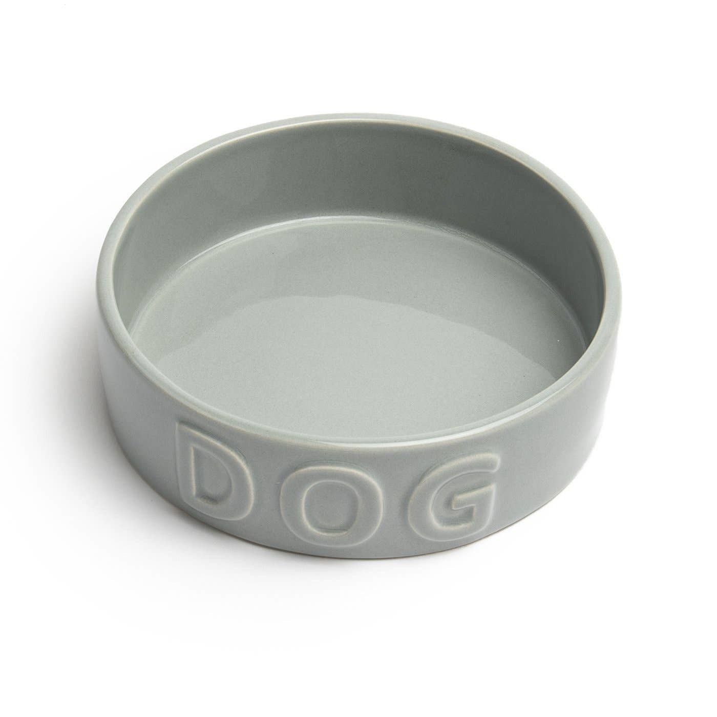 Park Life Designs Classic Dog Grey Pet Bowl Medium