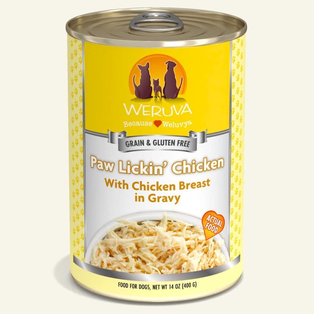 Weruva Paw Lickin&#39; Chicken Canned Wet Dog Food 14-oz