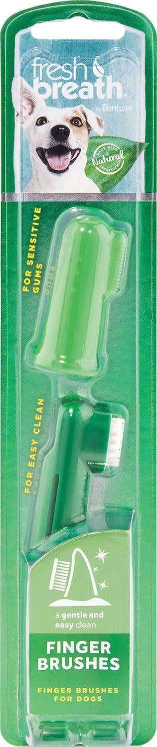 TropiClean Fresh Breath Finger Brushes for Dogs (2 Count)