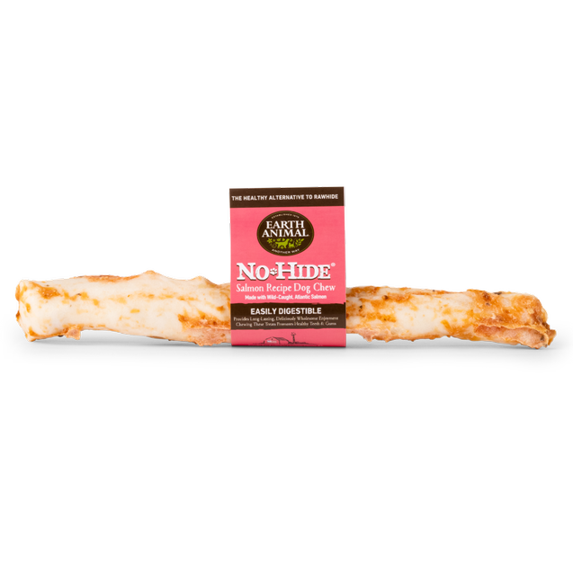 Earth Animal No-Hide Salmon Chew Large Dog Treats