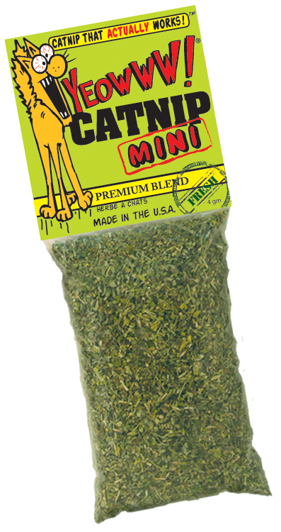 DuckyWorld Products Yeowww! Catnip Mini Cat Toy (Misdemeanor Size)