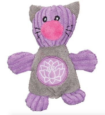 HuggleHounds Yoga Clever Plush Cat Toy
