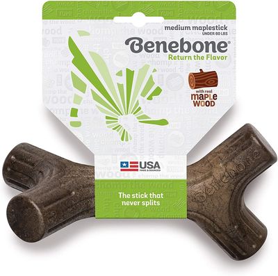 Benebone Maplewood Stick Tough Dog Chew Toy Medium