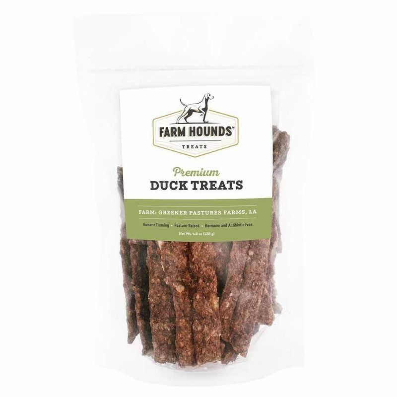 Farm Hounds Premium Duck Dog Treats 4.5-oz
