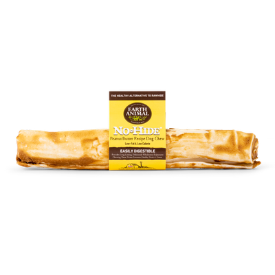 Earth Animal No-Hide Peanut Butter Chew Large Dog Treats