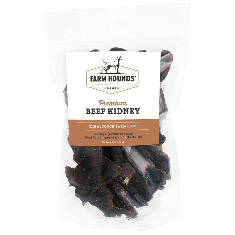 Farm Hounds Premium Beef Kidney Dog Treats 4.5-oz