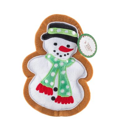 Haute Diggity Dog Wagnolia Bakery Snowman Plush Dog Toy