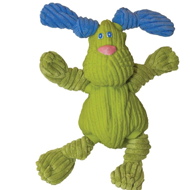 HuggleHounds Ruff-Tex &amp; Plush Bugsy Dog Toy
