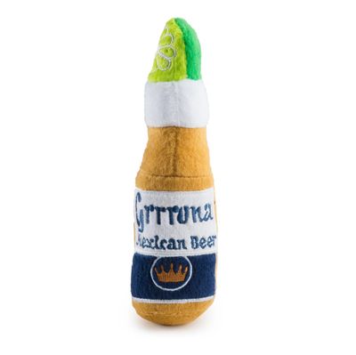 Haute Diggity Dog Grronna Beer Bottle Plush Dog Toy Large