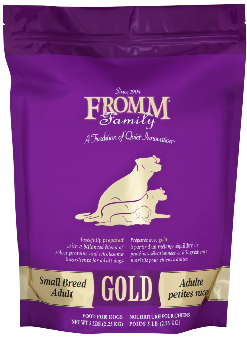 Fromm Gold Grain-Inclusive Small Breed Adult Dry Dog Food, Size: 5-lb