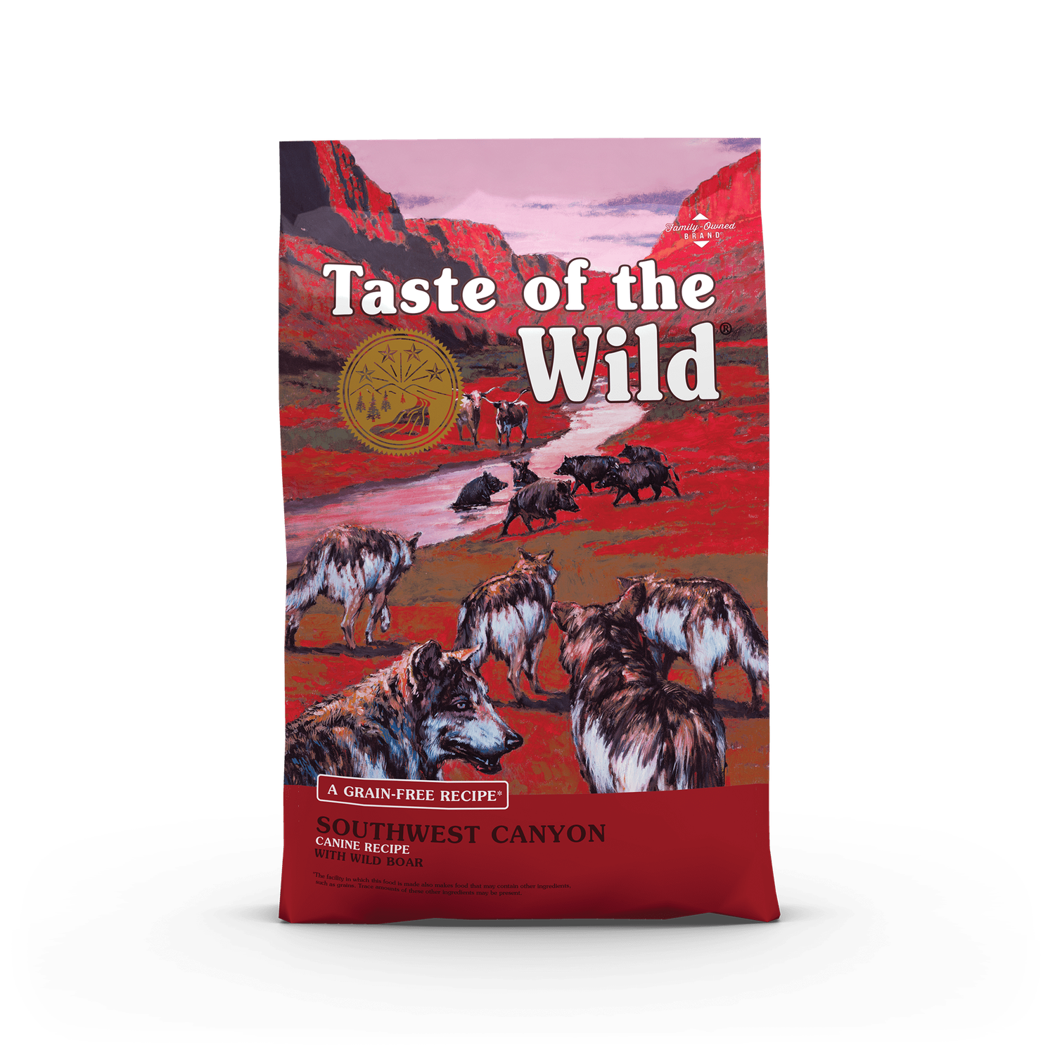 Taste of the Wild Southwest Canyon Recipe Dry Dog Food, Size: 5-lb