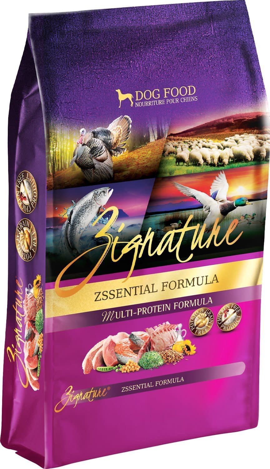 Zignature Limited Ingredient Zssential Formula Dry Dog Food, Size: 4-lb