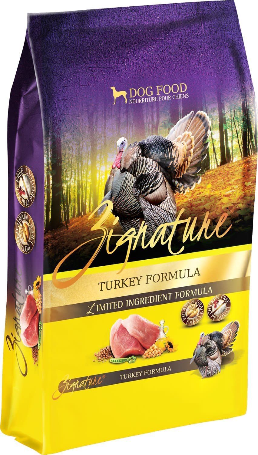 Zignature Limited Ingredient Turkey Formula Dry Dog Food, Size: 4-lb