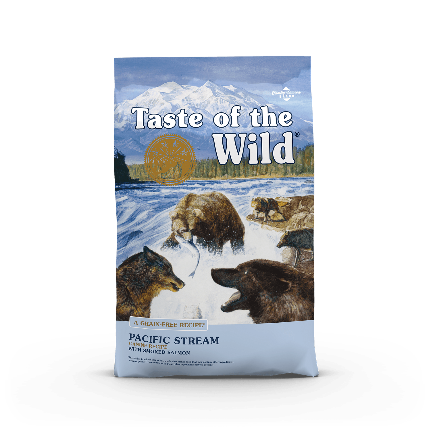 Taste of the Wild Pacific Stream Recipe Dry Dog Food, Size: 5-lb