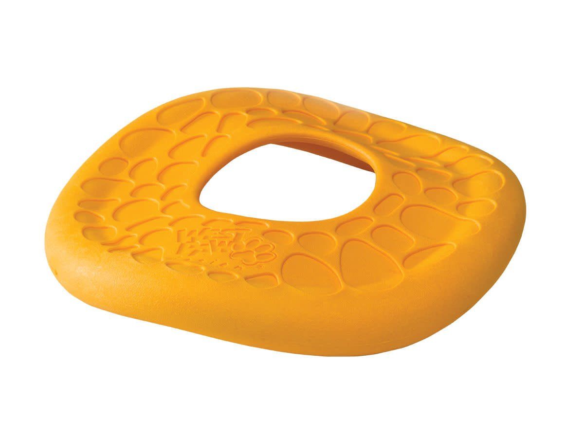 West Paw Dash Frisbee Dog Toy, Color: Dandelion
