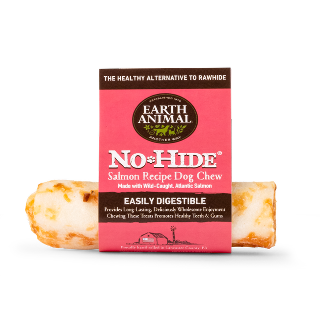 Earth Animal No-Hide Salmon Chew Small Dog Treats