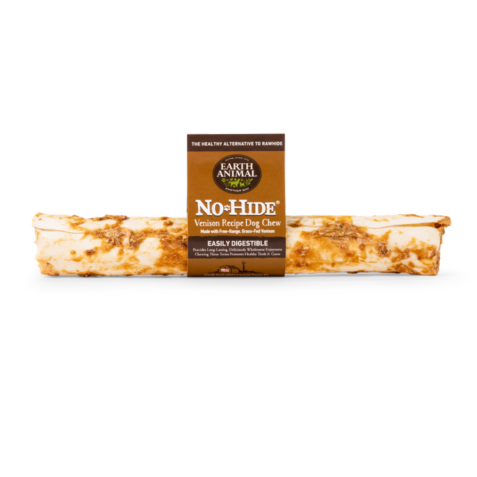 Earth Animal No-Hide Venison Chew Large Dog Treats