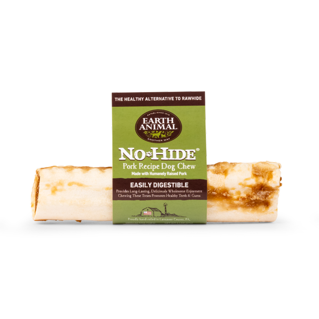 Earth Animal No-Hide Pork Chew Medium Dog Treats