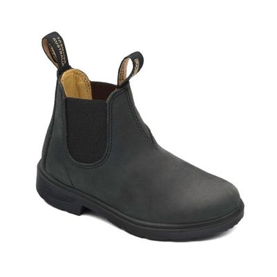BLUNDSTONE KIDS RUSTIC BLACK